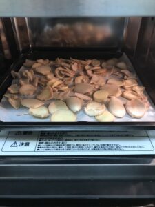 生姜パウダーのためのオーブン乾燥
